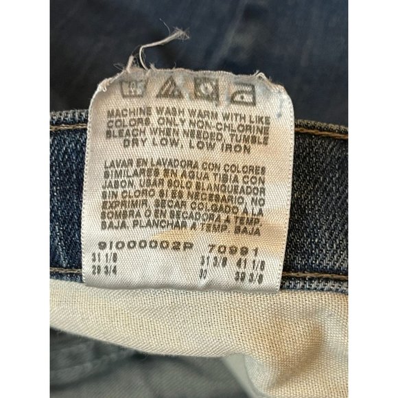 Lee Womens Vintage 1990s Jeans Relaxed Boot Cut Mid Rise Blue Size 6 Short - Picture 10 of 10